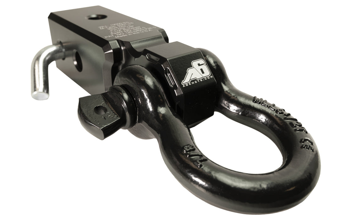 Shackle Block 2.5" Assembly - Black