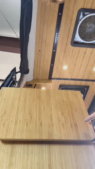 Tetravan Heavy Duty Folding MOAB Bracket