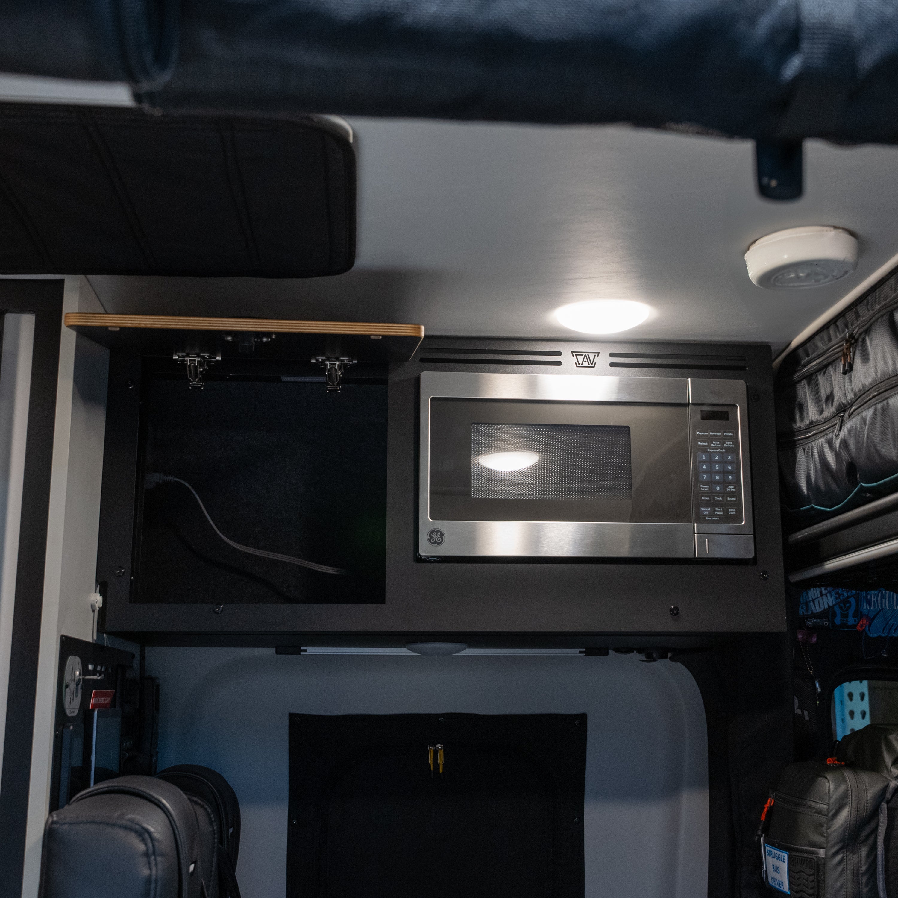 Canyon Adventure Vans Tiffin GH1 Microwave Kit