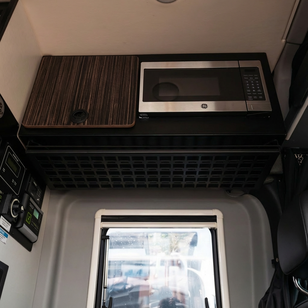 Canyon Adventure Vans Revel Under-Microwave Shelf