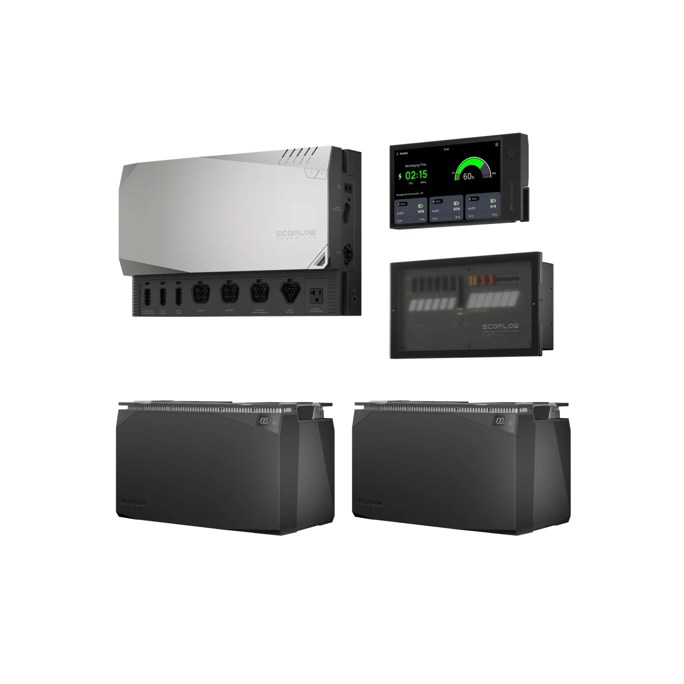 EcoFlow 3.6kW Power Kit, Solar, and Install Bundle