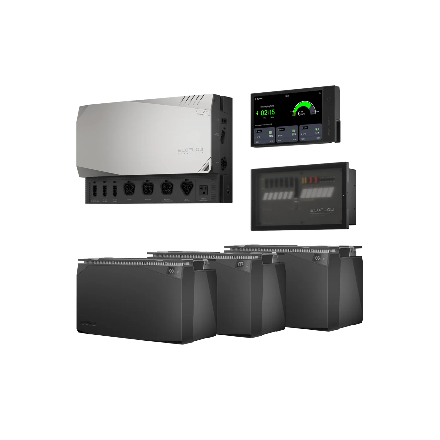 EcoFlow 3.6kW Power Kit, Solar, and Install Bundle