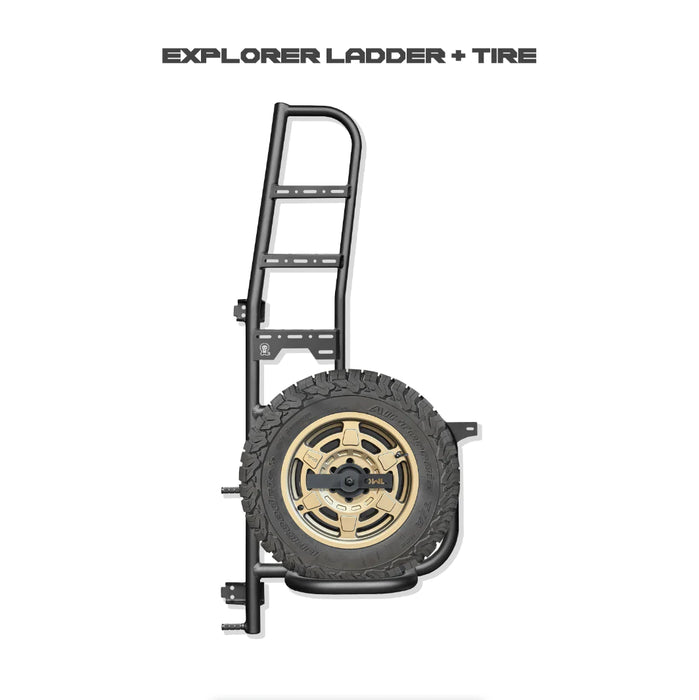 Owl Vans Explorer Ladder + Tire Carrier VS30 (2019+)