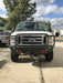 Aluminess Ford E-Series Front Winch Bumper (2008-2014)_Front View - Campervan HQ