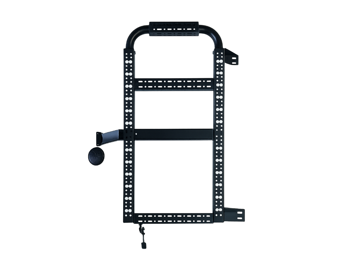 Tec Vanlife 2019+ Mercedes Sprinter Rear Door Aluminum Gear Rack - No Drill