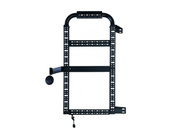Tec Vanlife 2019+ Mercedes Sprinter Rear Door Aluminum Gear Rack - No Drill
