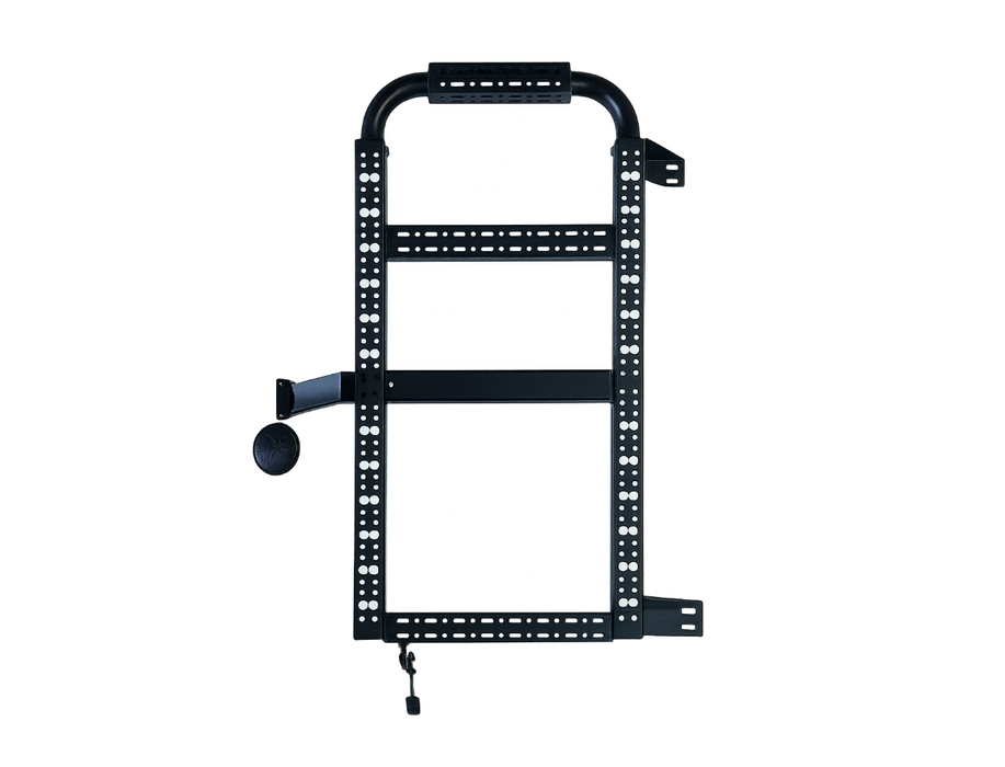 Sprinter Rear Door Aluminum Gear Rack - No Drill