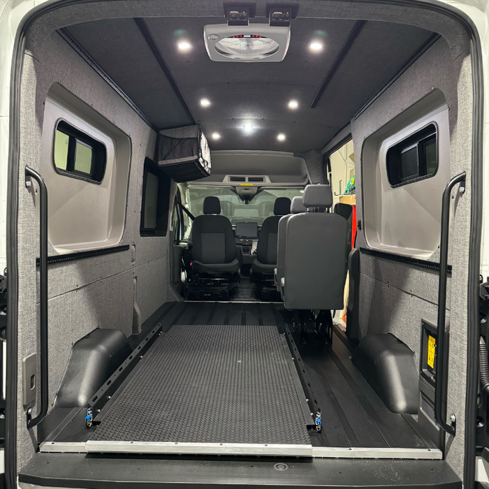 GoCode Ford Transit Innie Sleeper: Passenger-Side