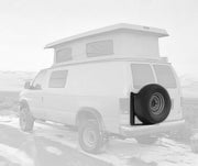 Aluminess 1992-2014 Ford E-Series Van Tire Rack
