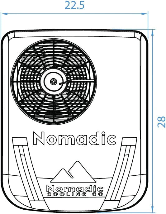 Nomadic Innovations X2 48v Air Conditioner