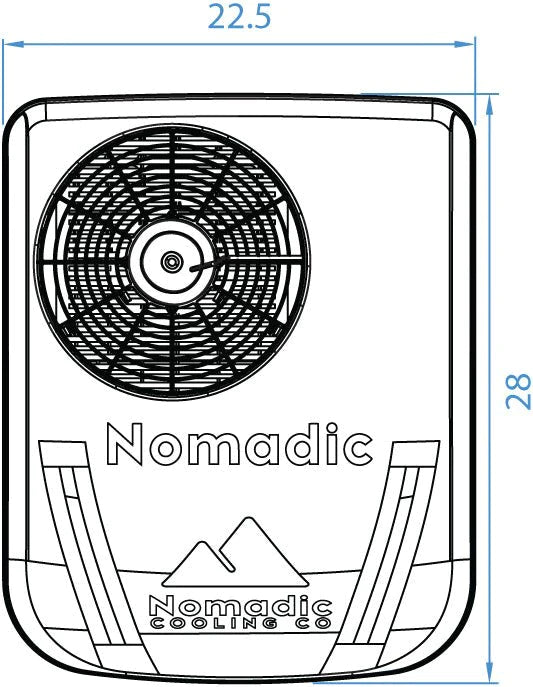 Nomadic Innovations X2 24v Air Conditioner