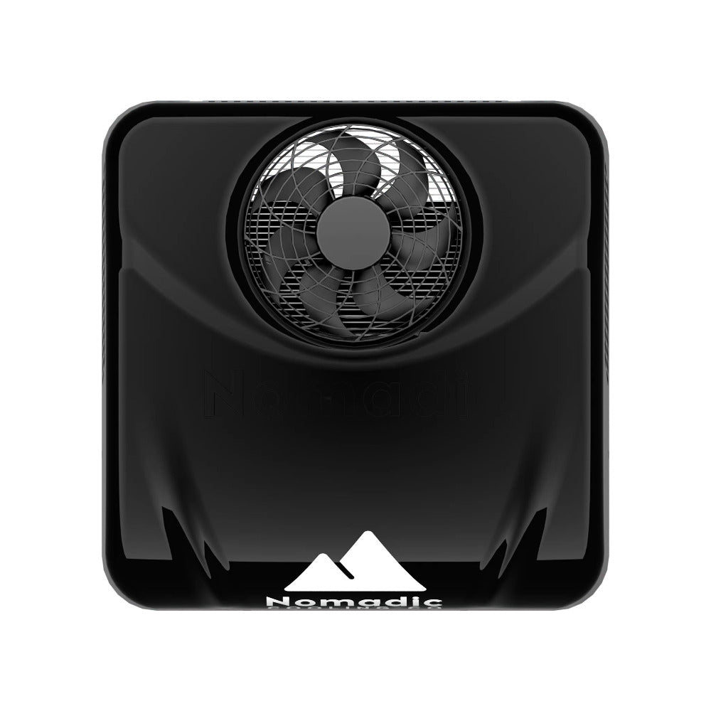 Nomadic Cooling X3 RV Air Conditioner (12/24/48V)_Black - Top View - Campervan HQ