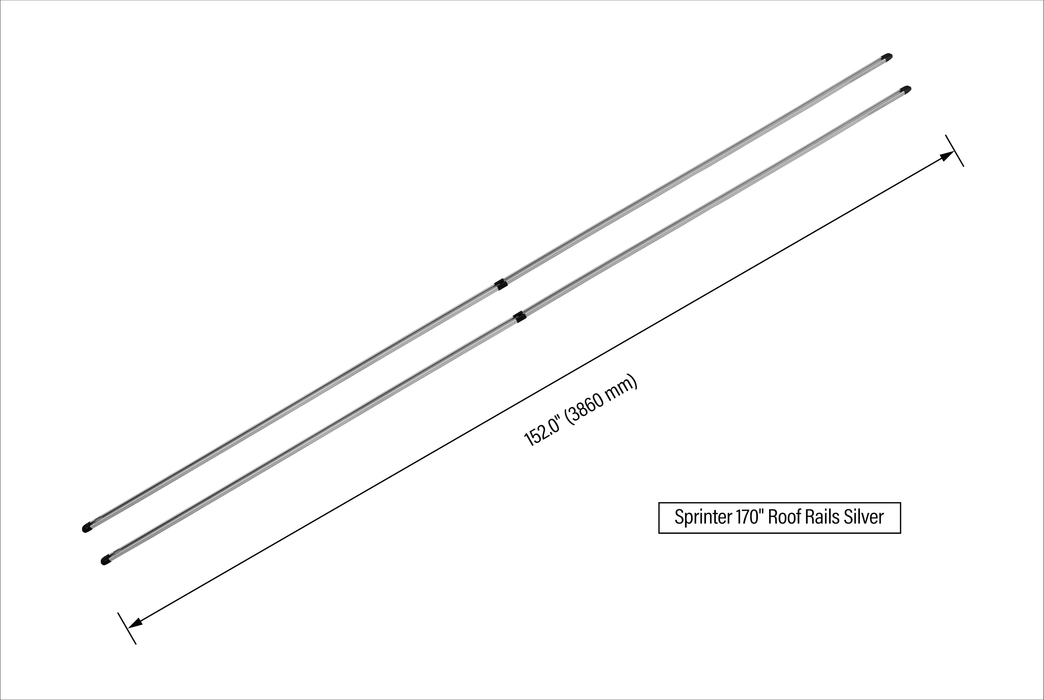 Sprinter Roof Rails / Roof Tracks