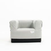 Slouch Couch Solo Inflatable Couch - Harbor Gray