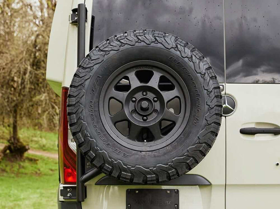 Flatline Van Co Sprinter Van Rear Tire Carrier