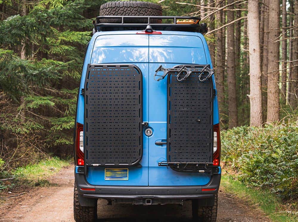 Flatline Van Co Rear Door Platform