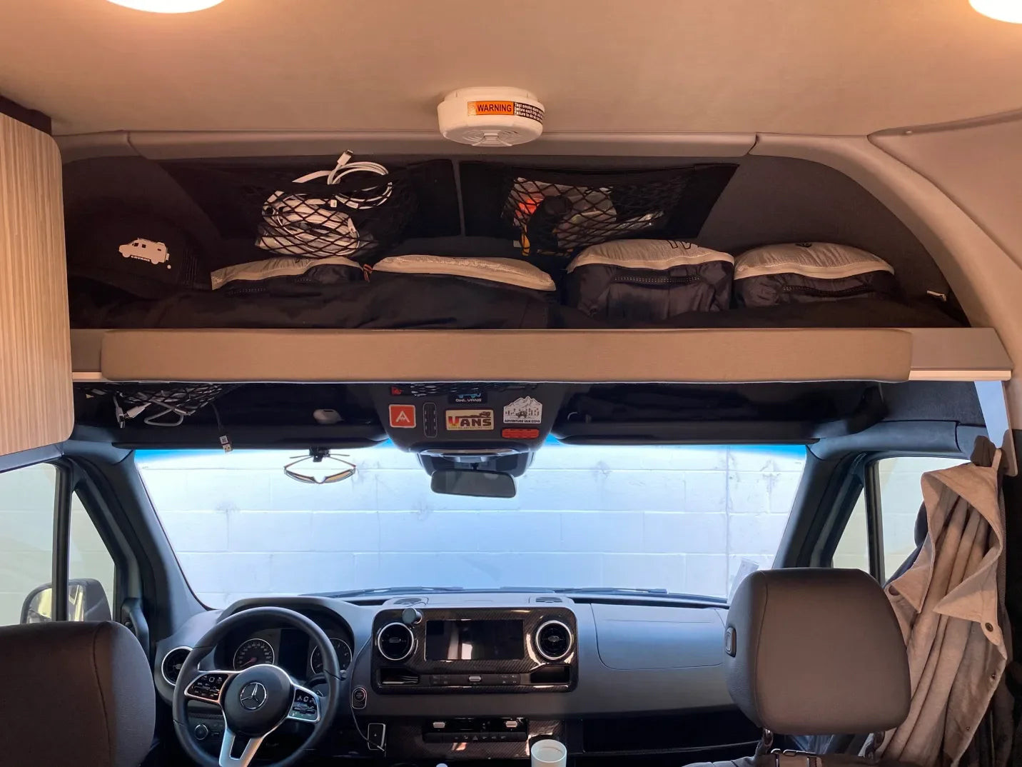 Canyon Adventure Vans Head Bumper - Cab Shelf - 2021+ REVEL