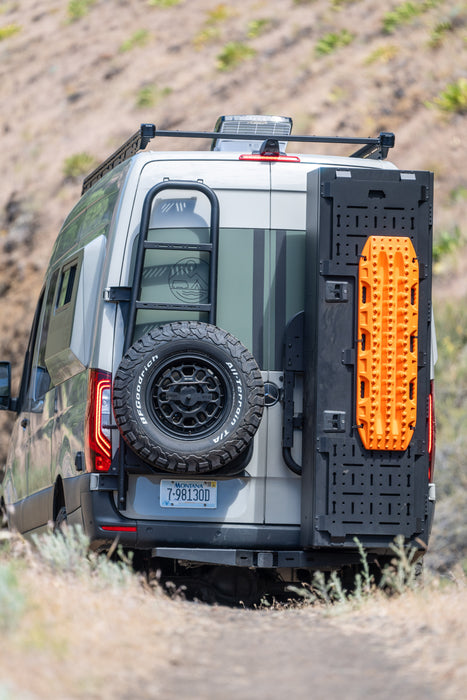 Rover Vans Tire Carrier & Ladder Combo for Mercedes Sprinter