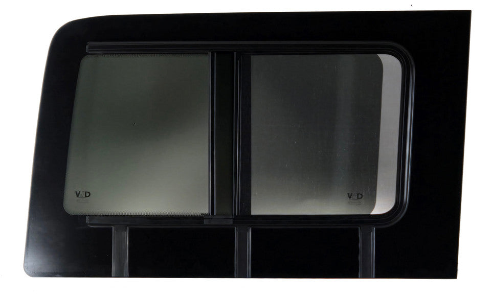 VWD 2007+ Mercedes Sprinter Driver Side Rear Quarter Slider Window (170"/170"EXT) (Front Opening) (SL103-SL)