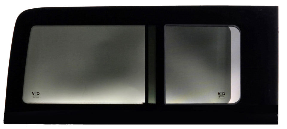 VWD 2007+ Mercedes Sprinter Passenger Side Rear Quarter Slider Window (144") (Front Opening) (SR104-SL)
