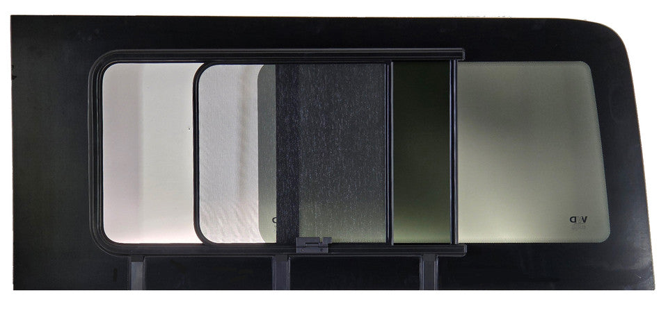 VWD 2007+ Mercedes Sprinter Passenger Side Rear Quarter Slider Window (144") (Front Opening) (SR104-SL)