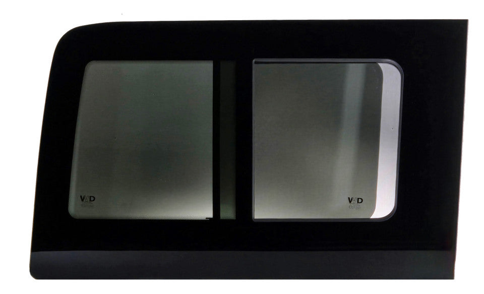 VWD 2007+ Mercedes Sprinter Passenger Side Rear Quarter Slider Window (170"/170"EXT) (Front Opening) (SR103-SL)