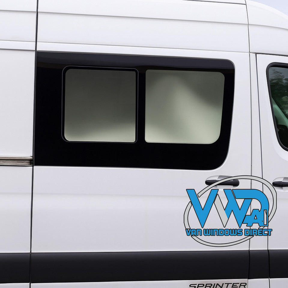 Sprinter Rear Slide VWD 2007+ Mercedes Sprinter Passenger Side Sliding Door Slider Window ...
