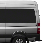 AMA Driver Side Rear Quarter Solid Glass Window 144" WB 2007-2024