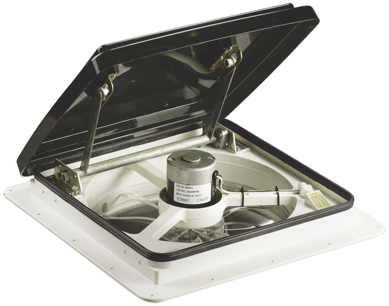 MaxxAir MaxxFan 4500K Standard Remote Control Vent - Smoke Van Land