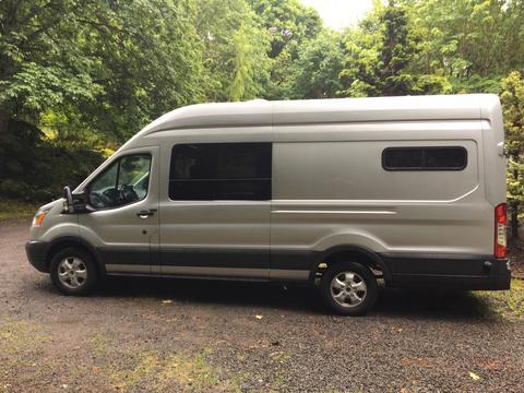 CR Laurence Driver Side Half Slider Van Bunk Window 2007-2022 Van Land