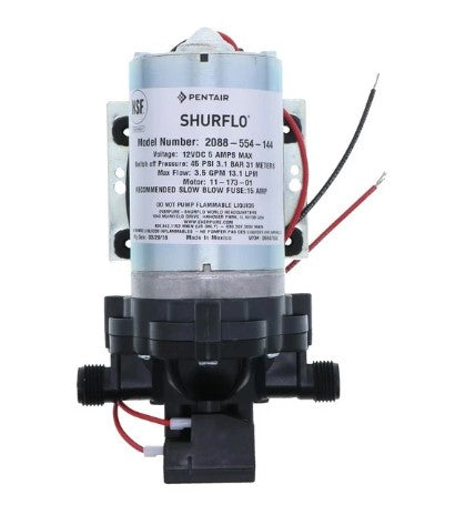 SHURflo 2088-554-144 Delivery Pump 3.5 GPM 45 PSI 12VDC No Cord