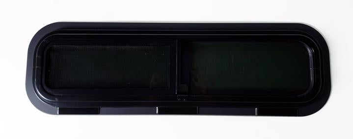 AMA Van Bunk Half-Slider Window Passenger Side 30 3/4" x 9 1/2" 2007-2024 (UBW-RV-HSS P)