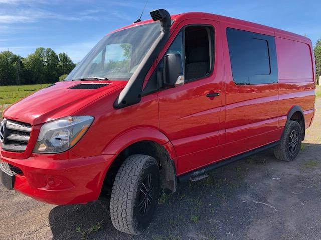 AMA Driver Side Forward Screened Half-Slider Window 2007-2022 Van Land