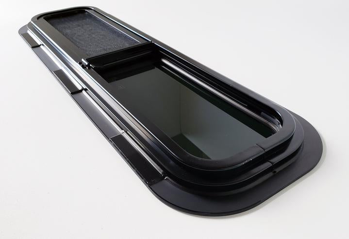 AMA Van Bunk Half-Slider Window Passenger Side 30 3/4" x 9 1/2" 2007-2024 (UBW-RV-HSS P)