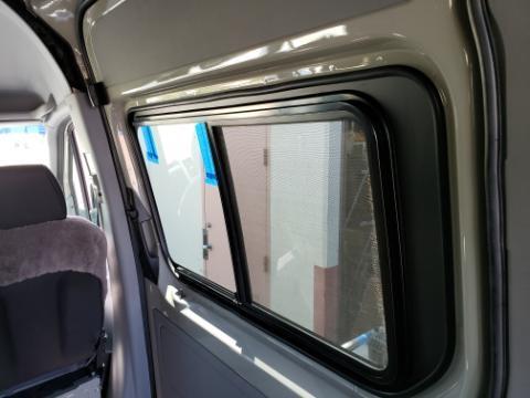 AMA Passenger Side Sliding Door Screened Half-Slider Window 2007-2022 Van Land