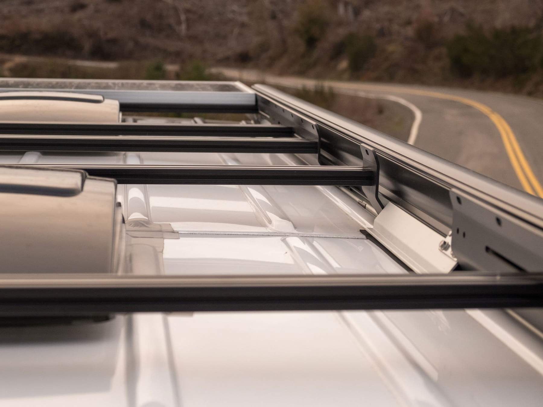 Flatline Van Co High Roof- Low Pro Roof Rack 144" 2007+