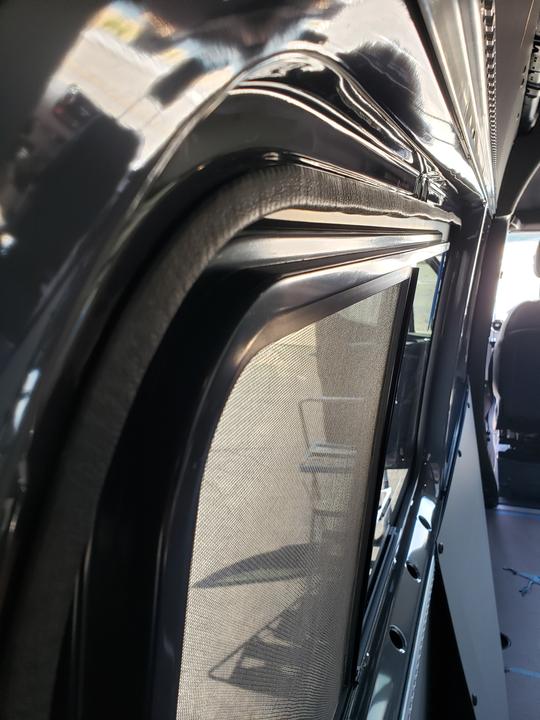 AMA Driver Side Rear Quarter Screened Half Slider Window 170" WB 2007-2024