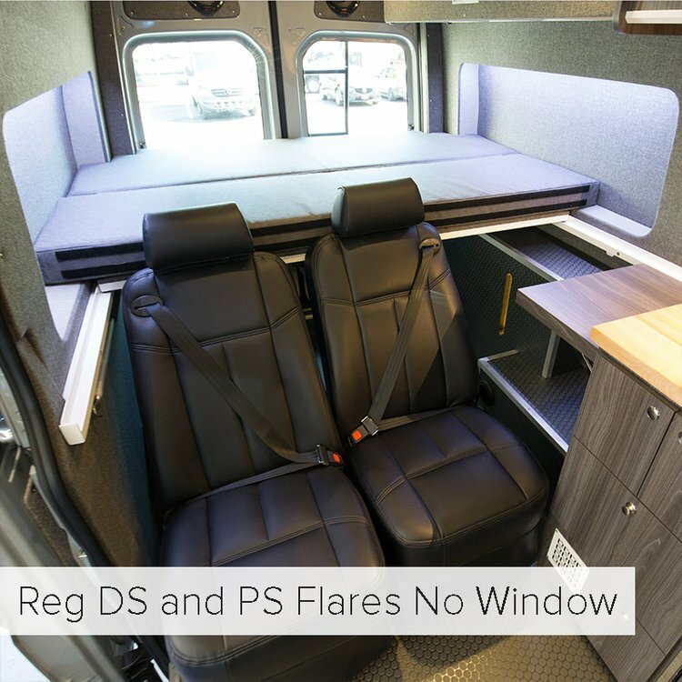 Flarespace Flares for the 144" Sprinter