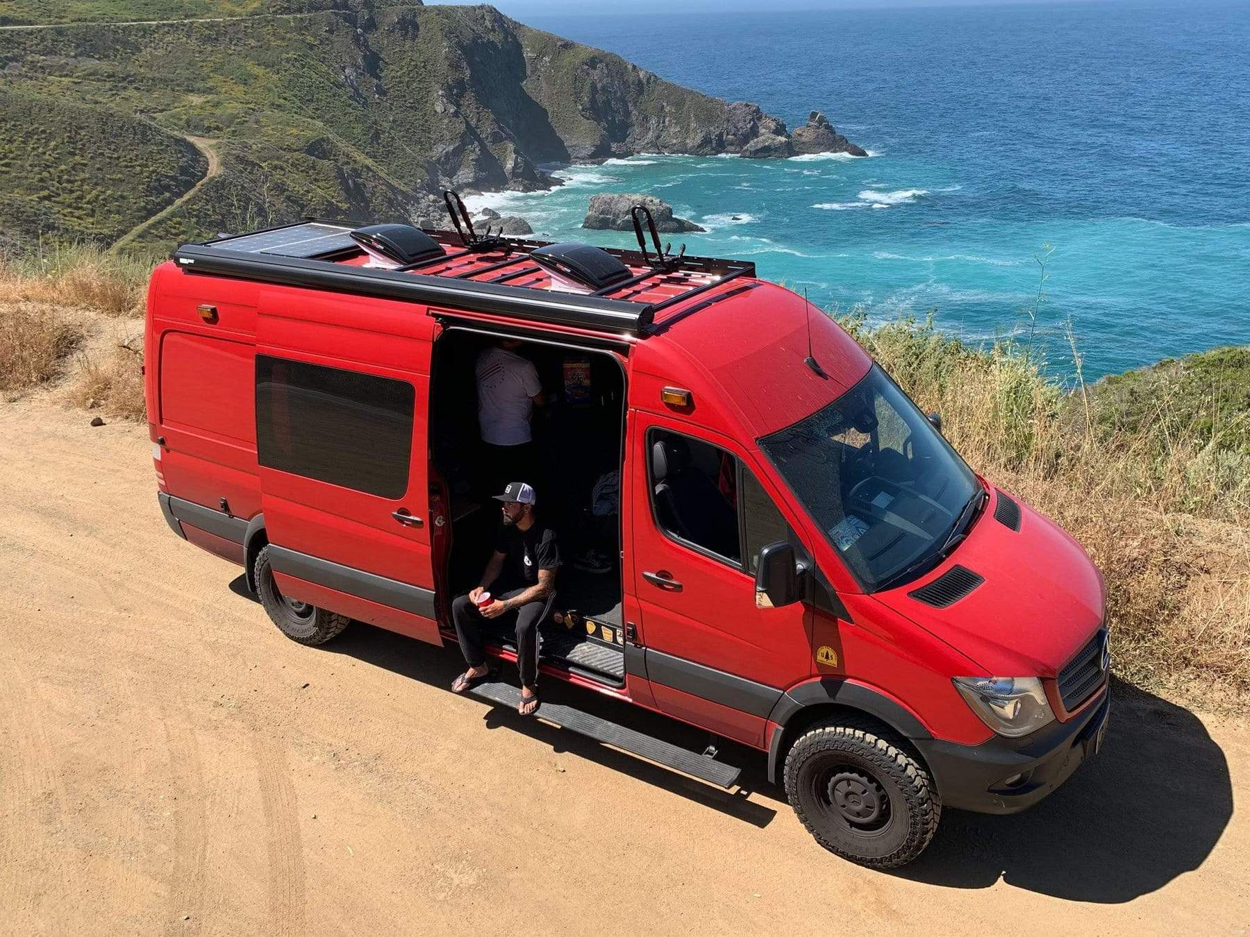 Flatline Van Co Low Pro Roof Rack 144" Low Roof 2007+