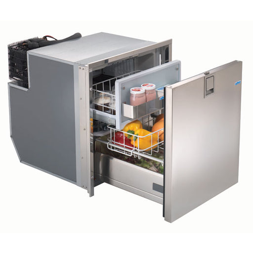 Isotherm Drawer 65 Stainless Steel Refrigerator with Freezer Compartment Van Land