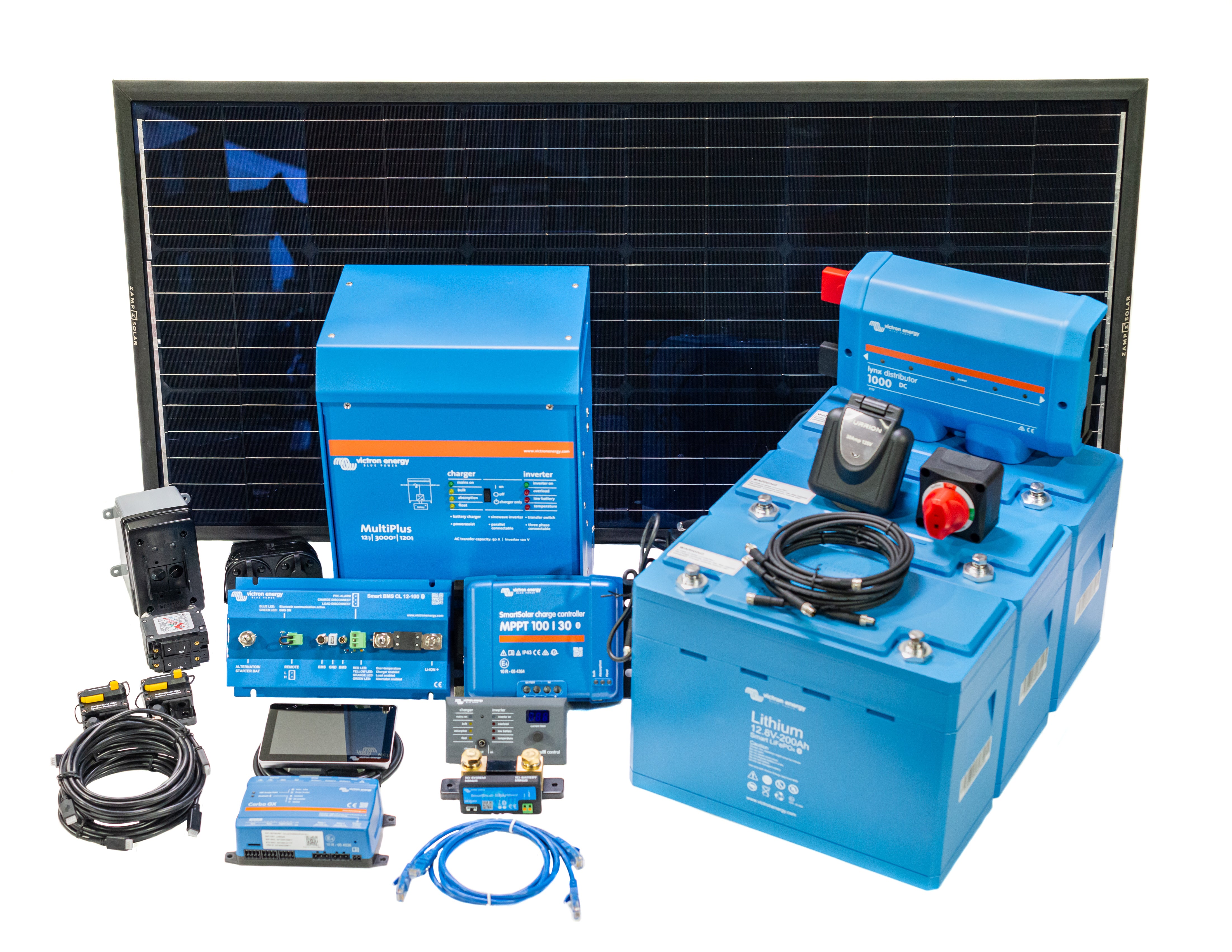 Victron Power System Bundle- 600 Amp Hours Van Land