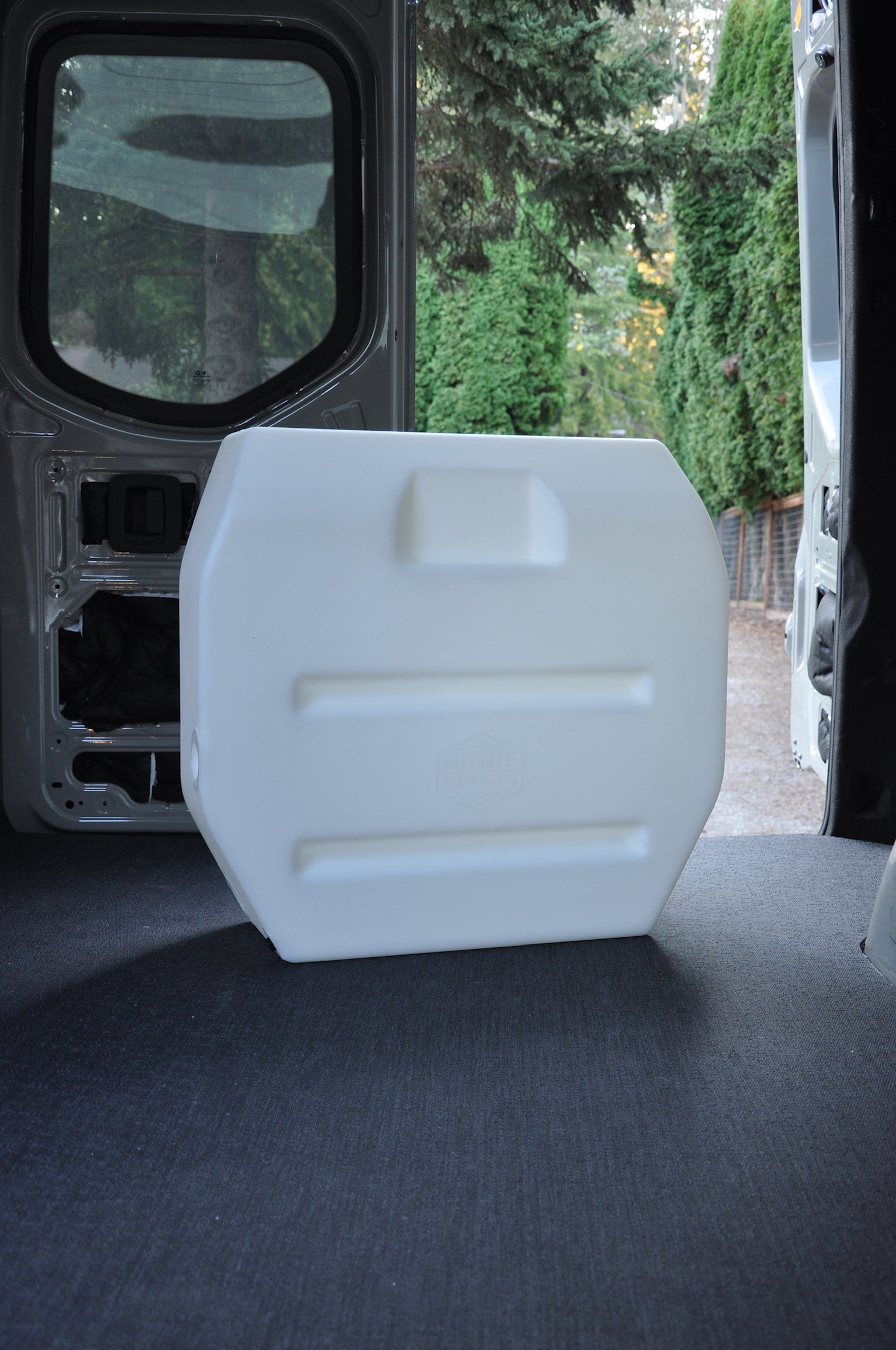 Northwest Conversions 28 Gallon Spare Tire Water Tank SPST28 Van Land