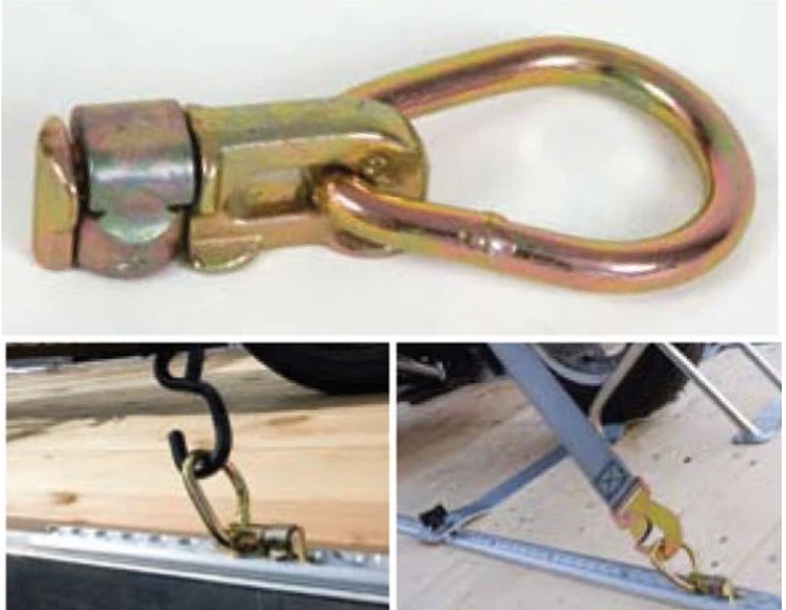 Double Stud Fitting with Pear Shaped Ring VT-2003 Van Land