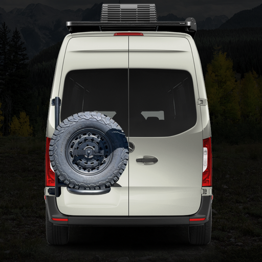 Owl Vans Expedition Tire Carrier for Sprinter VS30 Van Land