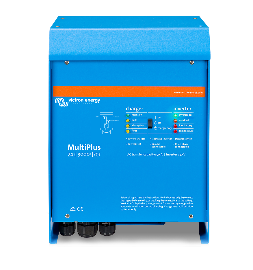 Victron MultiPlus 3000 Watt 12 Volt Inverter & 120 Amp Battery Charger Van Land
