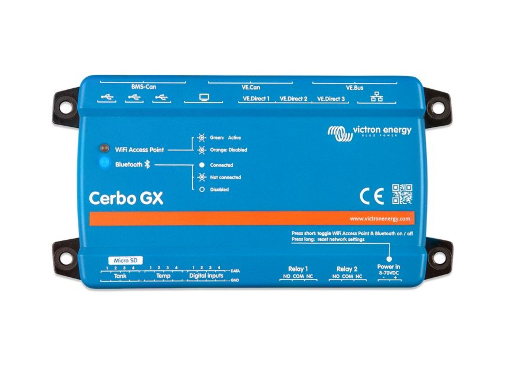 Victron Cerbo GX Van Land