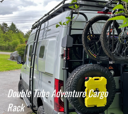 TanneRack Double Tube Adventure Cargo Rack Van Land