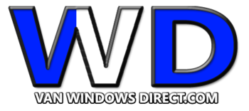 VWD DRIVER REAR CARGO DOOR SOLID GLASS WINDOW SPRINTER VAN 19-21 Van Land