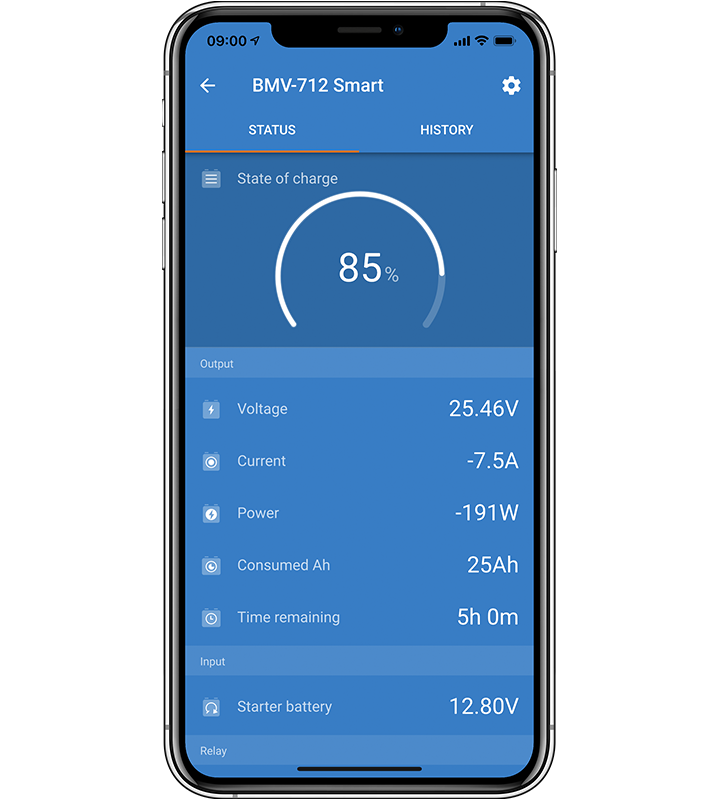Victron Battery Monitor - BMV-712 Smart Van Land