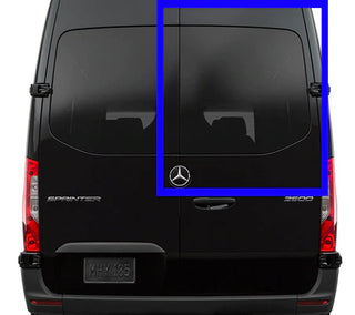 VWD Passenger Rear Cargo Door Solid Glass Window Sprinter Van 2019-2022 Van Land